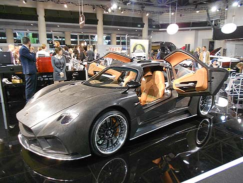 Mazzanti - L’Evantra è l’ultima opera di Mazzanti Automobili, e da quanto lo stesso Luca Mazzanti ha riferito, l’attenzione del pubblico monegasco è stata molto forte.  width=