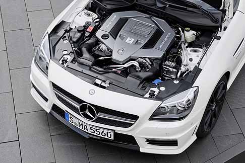 Mercedes-Benz - Corpo motore della Mercedes-Benz SLK 55 AMG width=