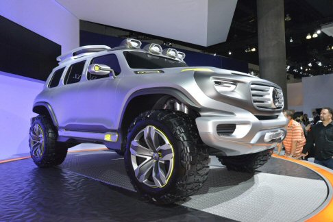 Mercedes-Benz - Una nuova era si inaugura per i veicoli fuoristrada con il prototipo Ener-G-Force. width=