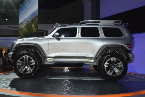 Mercedes-Benz - Grazie ai sistemi di propulsione alternativi, l'Ener-G-Force dovrebbe essere particolarmente rispettoso dell'ambiente.  width=