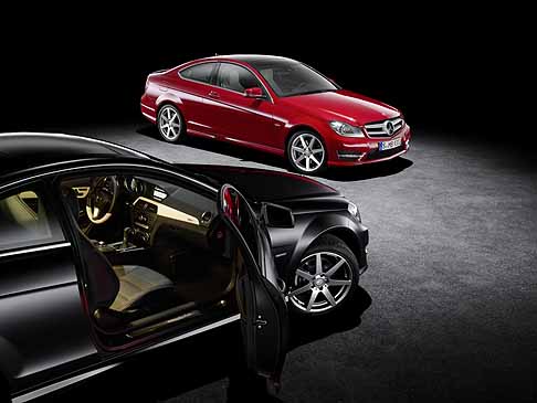 Mercedes-Benz - Le due colorazioni della Mercedes Coupé Classe C width=