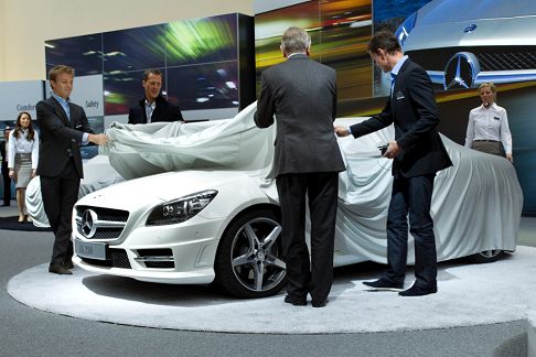 Mercedes-Benz - Mercedes SLK 350 anteprima mondiale width=