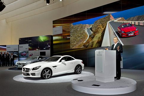 Mercedes-Benz - Prima mondiale della Mercedes-Benz SLK 350 width=