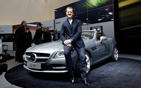 Mercedes-Benz - Michael Schumacher testimonial della Mercedes SLK 350 width=