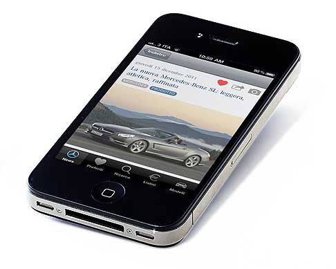 Mercedes-Benz - MercedesNews l´App le news sul mondo Mercedes-Benz su iPhone news detail width=
