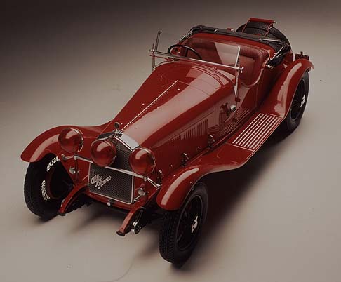 Alfa Romeo - Anche la “6C 1750 Gran Sport” del 1930 (carrozzeria Zagato), ha costruito la sua leggenda proprio in questa competizione. Nel 1930 a bordo di questo modello Tazio Nuvolari e Giovanni Battista Guidotti hanno trionfato. width=