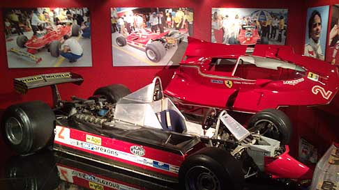 Ferrari - Monoposto Ferrari 312 T5 di Gilles Villeneuve al Museo di Torino width=
