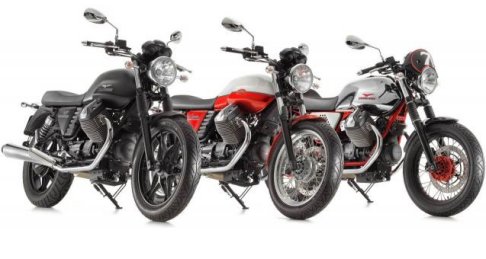 Moto Guzzi - Moto Guzzi V7 tre versioni disponibili, V7 Classic, V7 Special e la Moto Guzzi V7 Racer width=