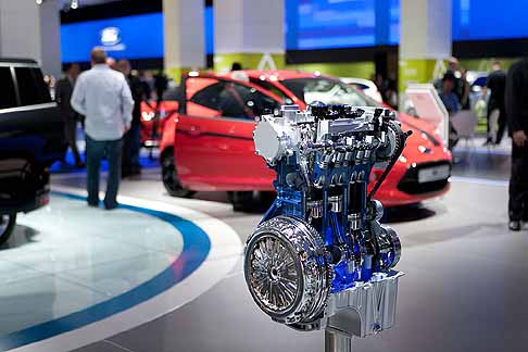 Ford - Motore Ford 1.0 litre EcoBoost energie al salone di Francoforte width=