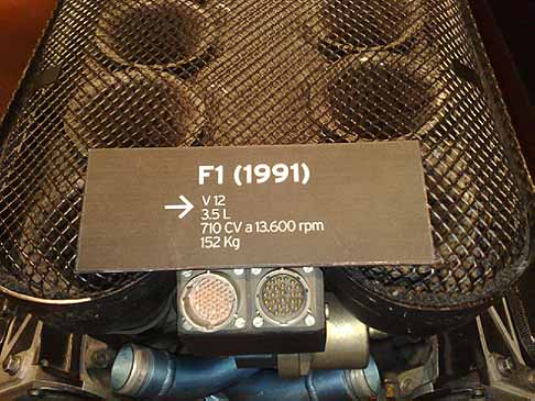 Lamborghini - Chiostro del Bramante Motore Laborghini di F1 (1991) width=