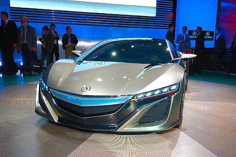 Acura - Al NAIAS la Honda presenta la Concept car Acura NSX width=
