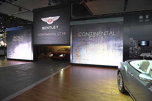 Bentley - New Bentley Continental GT V8 anteprima mondiale al Detrit Auto Show 2012 width=