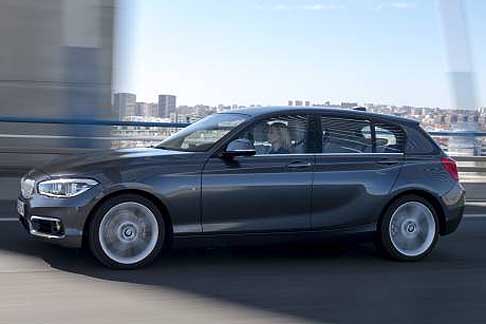 BMW - New BMW Serie 1 per la prima volta vengono offerti i propulsori a tre e quattro cilindri della nuova famiglia di motori del BMW Group width=