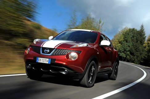 Nissan - In dettaglio, la città di Juke ospiterà tutte le versioni speciali in cui è stato declinato il carattere del noto Crossover. Si va dall’edizione limitata Juke with Ministry of Sound, alla Juke-R, alla Juke 190HP Limited Edition fino alla Juke Box. width=