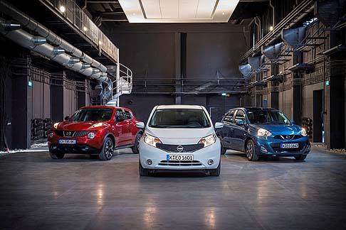 Nissan - Nella location di Bratislava, il brand Nissan coglie l’occasione per presentare il rinnovamento della gamma di vetture compatte.  width=