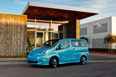 Nissan - Realizzato sulla base del veicolo NV200 che rappresenta una soluzione ideale per le famiglie numerose, e dopo la rivoluzionaria LEAF, ribadisce la leadership di Nissan nella mobilità a emissioni zero.  width=