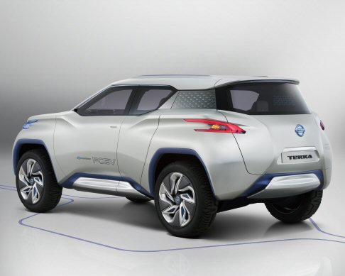 Nissan - Presentato in anteprima al Salone di Parigi, il suv Nissan TeRRA definisce un nuovo standard per il suo segmento di appartenenza. width=