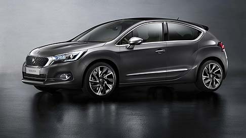 Citroen - Ciò che caratterizza principalmente la nuova DS 4 sono le linee fluide, dinamiche ed eleganti. width=