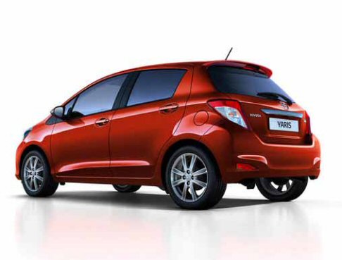 Toyota - Toyota Yaris posteriore vettura Model Year 2011 width=