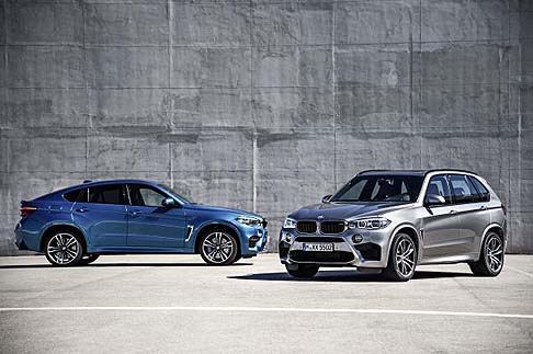 BMW - Sono due interessanti declinazioni delle vetture X5 e X6, le nuove bavaresi BMW X5 M e X6 M, la cui agilità viene ulteriormente esaltata dall’intervento di BMW M GmbH, divisione sportiva del marchio tedesco.  width=