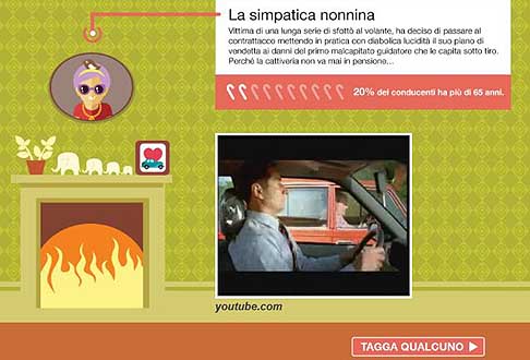 Guida pericolosa - Peggiori automobilisti - 2° La simpatica nonnina width=
