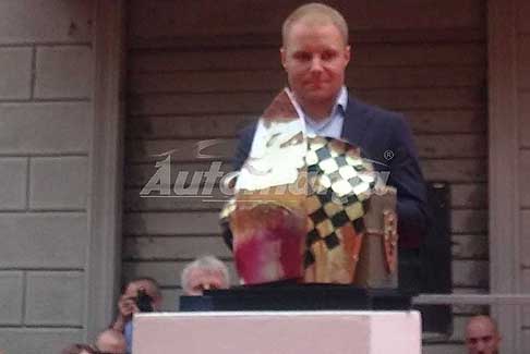 Premiato Valteri Bottas - Periato Valter Bottas a Brisighella con il 25° Trofeo Lorenzo Bandini