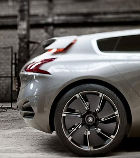 Peugeot - Peugeot HX1 Concept è equipaggiata con cerchi dotati di 7 flap mobili width=