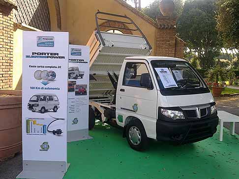 Piaggio - MotechEco 2011 con il Piaggio Porter width=