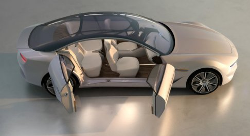 Pininfarina - Pininfarina Cambiano Concept portiere che si aprono dall´interno verso l´esterno width=