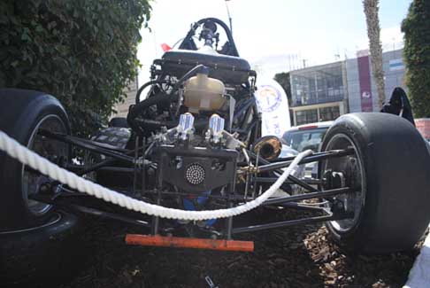 Poliba Corse - Prototipo PC3-13 dettaglio posteriore. Raggiunge un peso di 230 kg width=