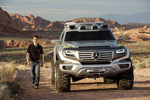 Mercedes - prototip di fantascienza Mercedes-Benz Ener G Force concept off-road  width=