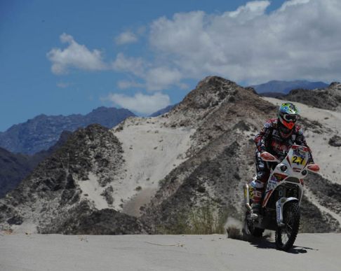 Volkswagen - Rally Dakar 2011paesaggio delle Ande width=