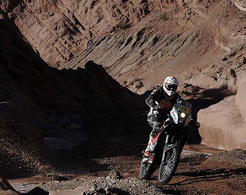 KTM - Dakar 2011 moto KTM 450 Rally pilota Miran Stannovnik width=