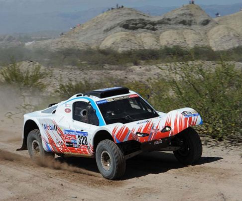 Motors - SMG - Dakar 2011veicolo Buggy V8 SMG guidato da Ronan CHABOT width=