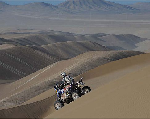 Yamaha - Dakar 2011Quads Raptor 700 Yamaha driver Alejandro Patronelli width=
