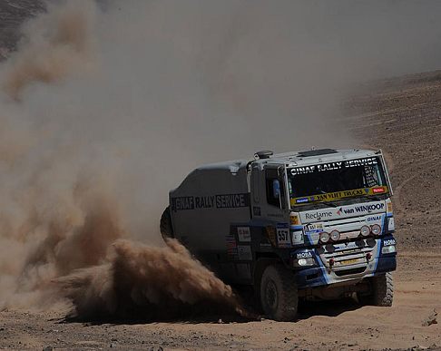 Ginaf - Dakar 2011 veicolo Ginaf X 2223 guidato da EdWin Van Ginkel categoria camion width=