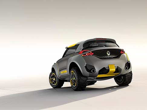 Renault - KWID CONCEPT è alimentato da un motore turbo a benzina 1,2 litri di ultima generazione, abbinato ad un cambio a doppia frizione EDC.  width=