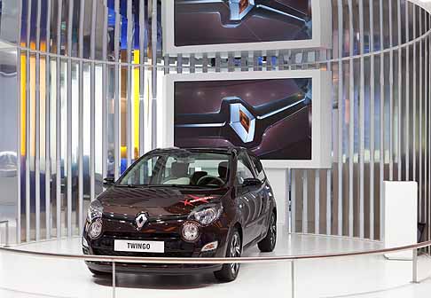 Renault - Renault Twingo Model Year 2012 presentata in anteprima al Salone di Francoforte 2011 width=