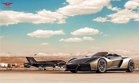 Rezvani - Il look mozzafiato di BEAST è stato creato dal famoso designer automobilistico Samir Sadikhov, noto per i progetti della Aston Martin DBC e di alcune concept Ferrari. width=