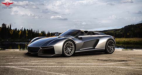 Rezvani - Tra le caratterizzazioni estetiche di BEAST sono inclusi un parabrezza completamente smontabile, roll bar e un set di ruote RS05 PUR. Ed ancora: cerchi da 19 pollici, diffusore posteriore, gruppi ottici appena accennati. width=