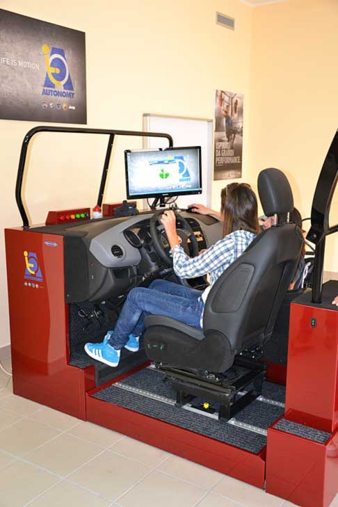 Sicilia - Simulatore per riabilitazione al Centro Mobilita Fiat Autonomy width=