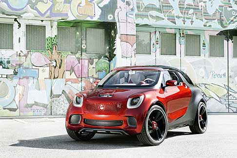Smart - Smart Forstars Concept verrà presentato in anteprima al Paris Motor Show 2012  width=