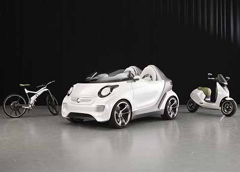 Smart - Smart Forspeed, e-scooter elettrico e bicicletta width=