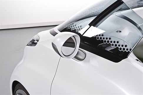 Smart - Smart Forspeed dettaglio celle fotovoltaiche sul deflettore width=