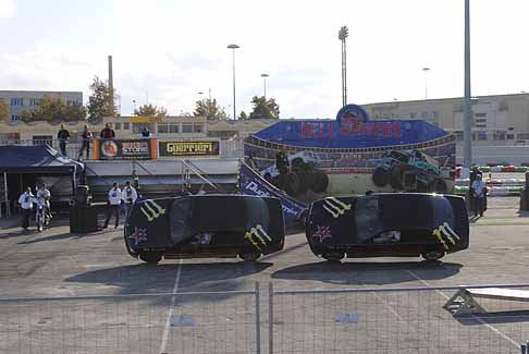 Ingresso Fiera - Stunt cars spettacolo motoristico all´aperto width=