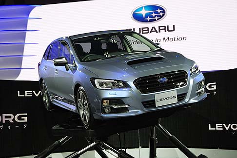 Subaru - La nuova sport tourer LEVORG (LEgacy eVOlution touRinG), promette un’esperienza di guida orientata al massimo piacere anche nei percorsi lunghi, senza dimenticare l’economicità in termini di consumi. width=
