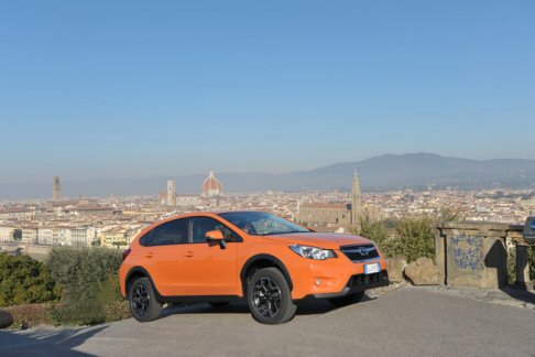 Subaru - Subaru XV il veicolo propone esteriormente una linea sportiva e un aspetto imponente width=