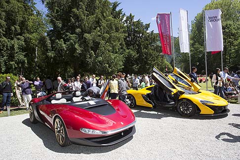 BMW - Il Concorso che rappresenta l’evento che vanta la più antica tradizione al mondo per le due e le quattro ruote d’epoca e dedica uno spazio anche alle auto che guardano al futuro. width=