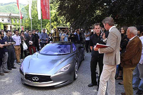 BMW - Infiniti Emerg-E è una futuristica auto sportiva a propulsione elettrica con piattaforma anteriore - centrale che racchiude nuove tecnologie.  width=