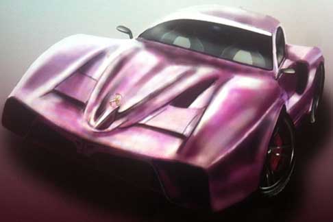 Tecnicar Laviania SE - Supercar Lavinia S.E. bozza design width=